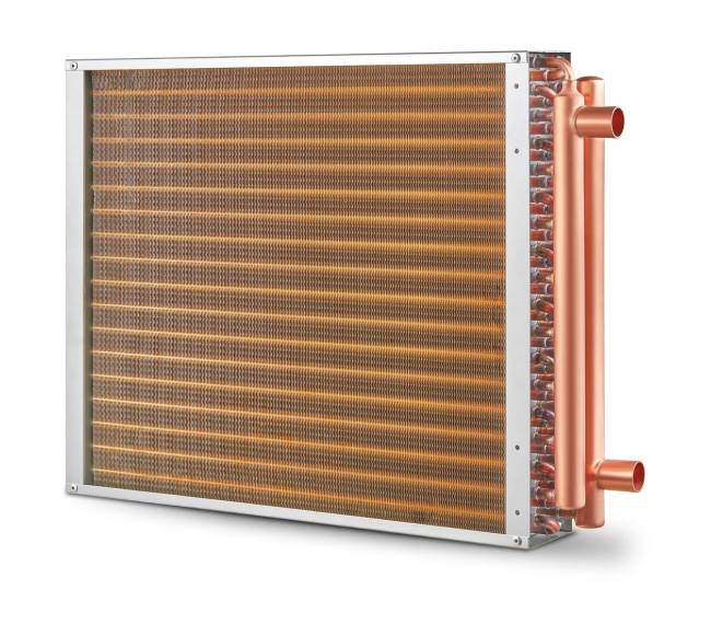 Vandens-oro šilumokaitis 45x51 cm, 3 eilių8