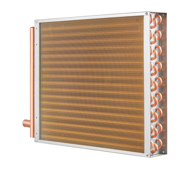 Vandens-oro šilumokaitis 45x51 cm, 3 eilių10