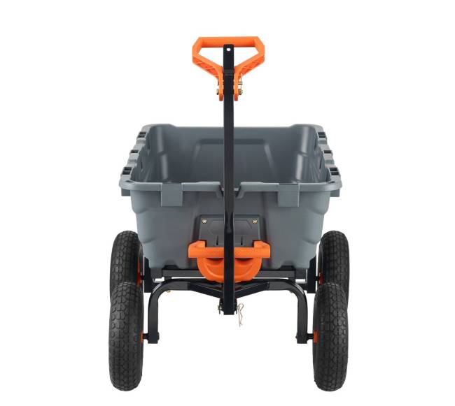 Sodo polikarbonato vežimėlis 364 litrų talpos8