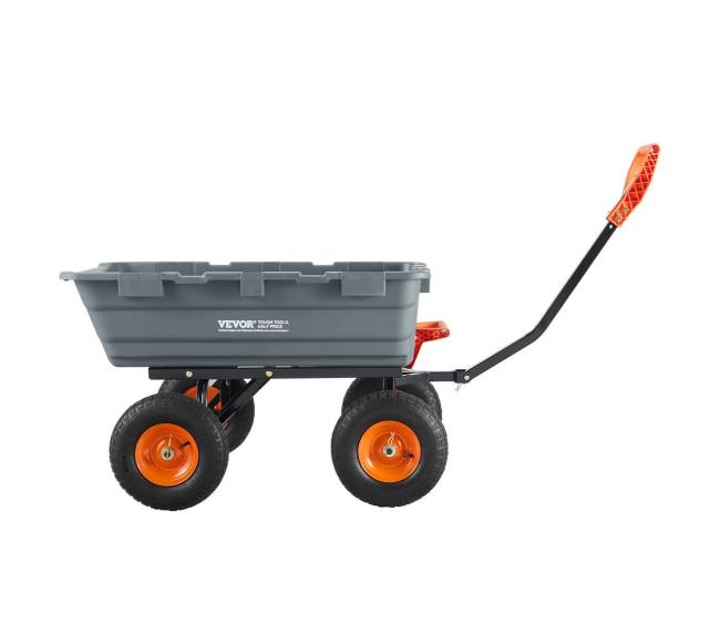 Sodo polikarbonato vežimėlis 364 litrų talpos9