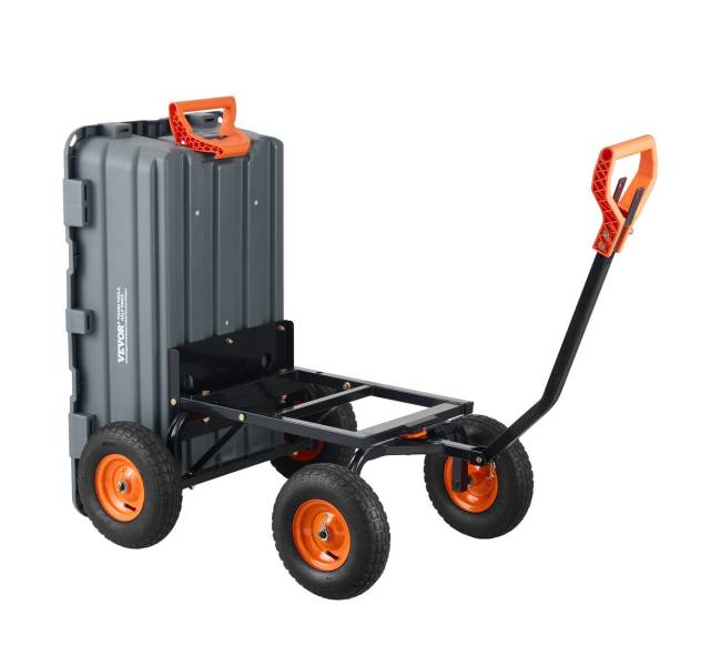 Sodo polikarbonato vežimėlis 364 litrų talpos10