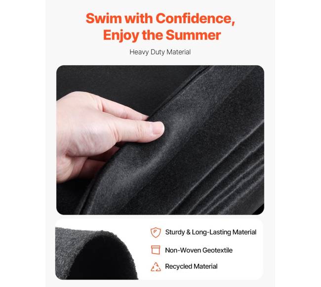 7,3 m apvalus baseino pamušalas antžeminiams baseinams2