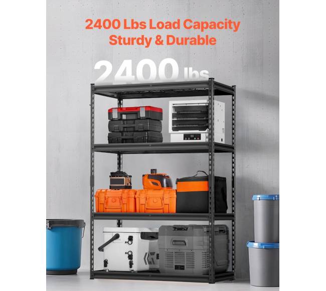 Reguliuojamos garažo lentynos 4 aukštų, 1089 kg1