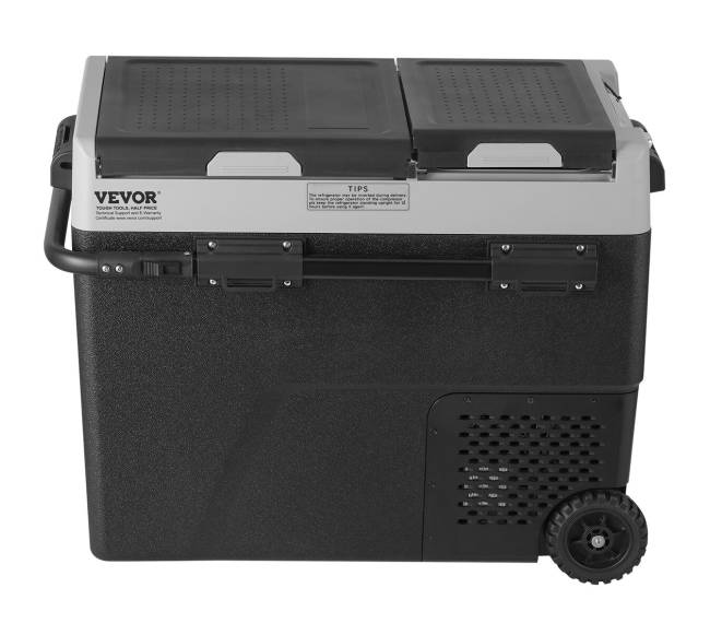 Nešiojamas automobilio šaldiklis 58 L dvi zonos8