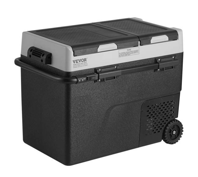 Nešiojamas automobilio šaldiklis 58 L dvi zonos10