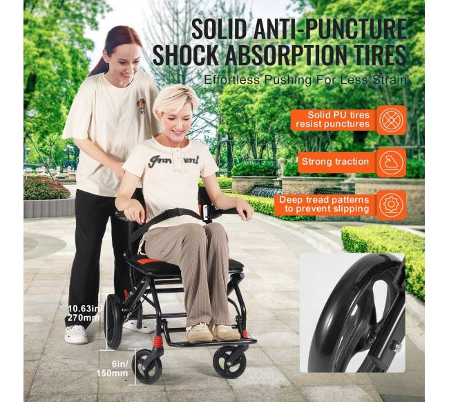 Aliuminio transporto vežimėlis sulankstomas3