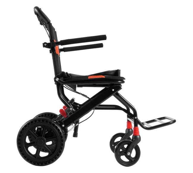 Aliuminio transporto vežimėlis sulankstomas10