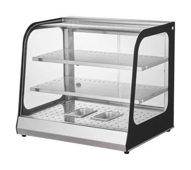 2 aukštų komercinis maisto šiltuvas su stovu9
