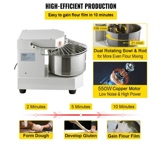 Spiralinis tešlos maišytuvas su 8 l dubeniu3