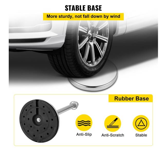 6 dalių raudona virvė ir sidabriniai stulpai4