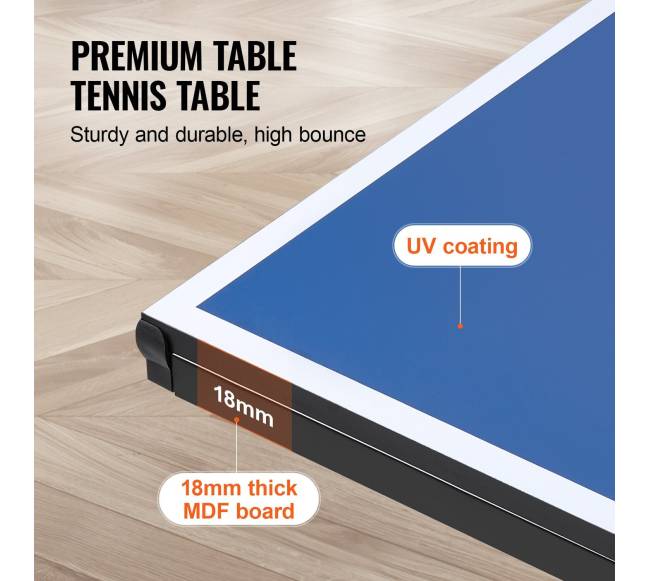 Sulankstomas pingpongo stalas su tinklu2