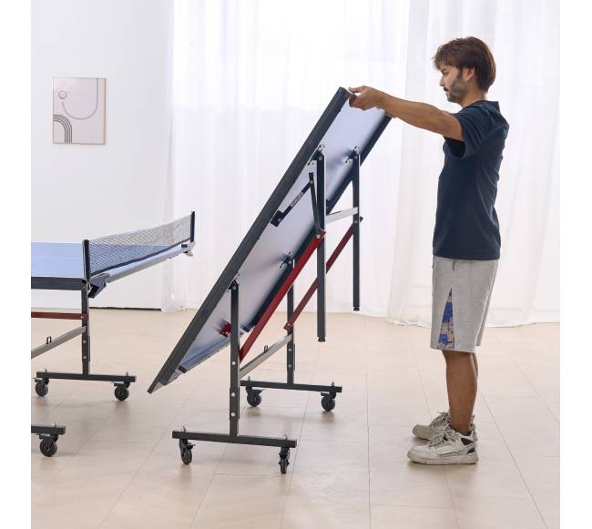 Sulankstomas pingpongo stalas su tinklu7