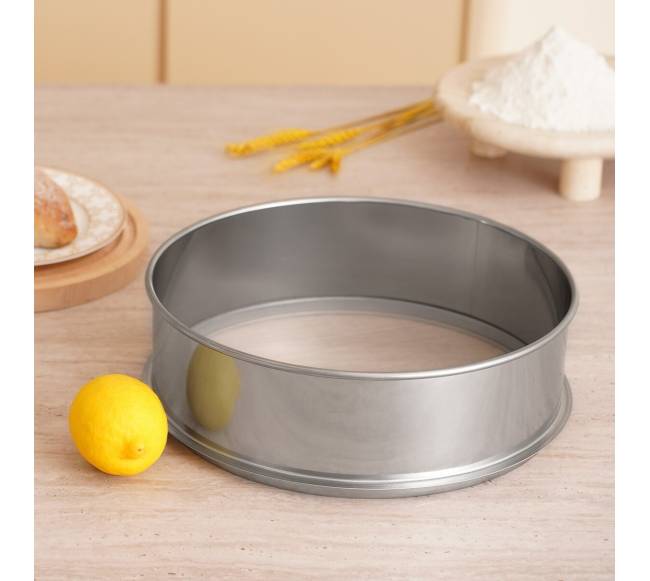 Nerūdijančio plieno miltų sietelis su 150 tinklu7