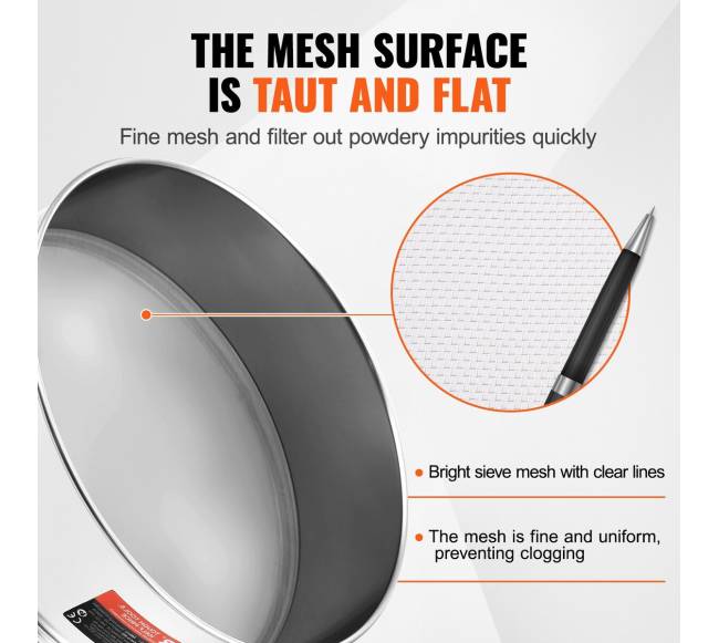 Plieno miltų sietas, 40 tinklelis3