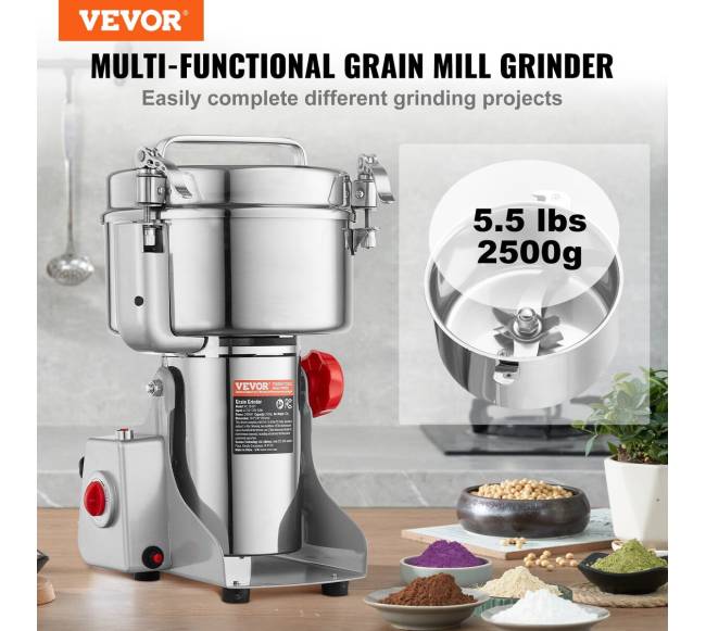 2500 g pramoninis prieskonių malūnėlis1