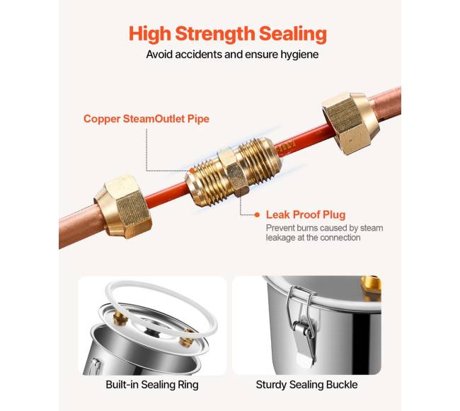 5 galono talpos distiliatorius iš nerūdijančio plieno5