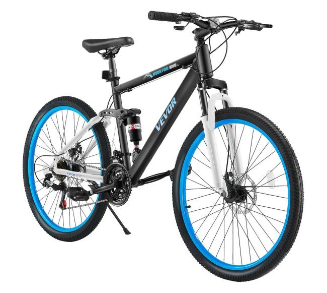 26" kalnų dviratis su 21 pavaros sistema0