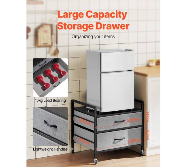 Mini šaldytuvo stovas su stalčiais2