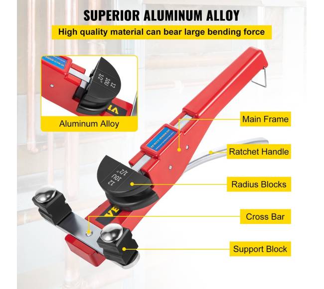 Vamzdžių lankstymo rinkinys su 7 galvutėmis4