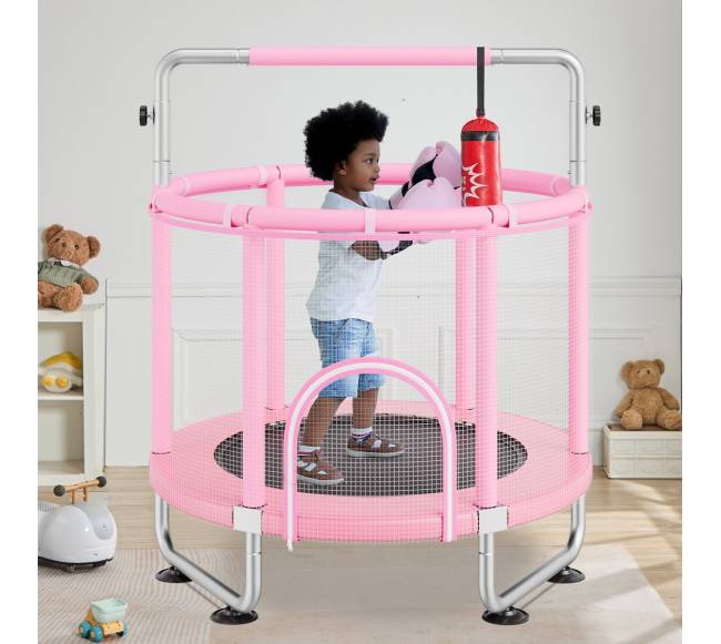 55 colių vaikų batutas su tinklu7