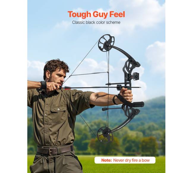 Komplektas lanko šaudymui 70 svarų rankinis1