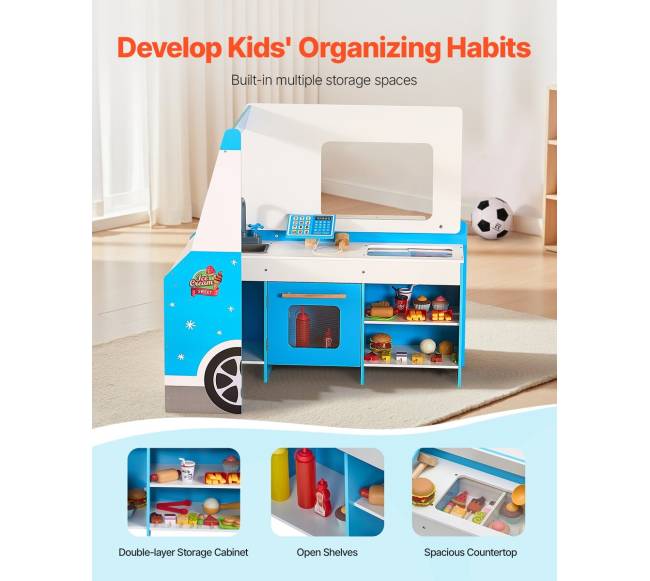 Medinis ledų sunkvežimio žaidimų rinkinys3