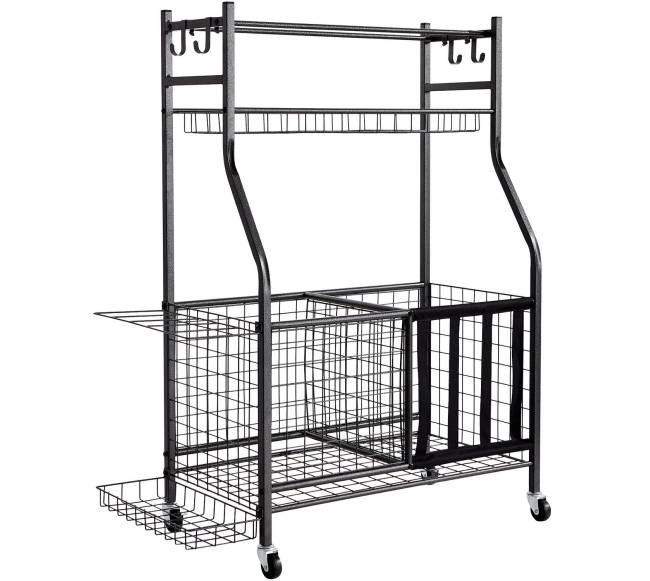 Organizatorius sporto įrangos laikymui garaže0