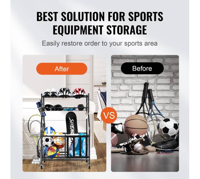 Organizatorius sporto įrangos laikymui garaže2