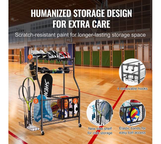 Organizatorius sporto įrangos laikymui garaže3