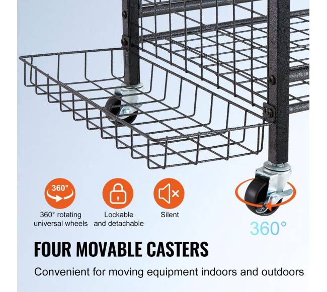 Organizatorius sporto įrangos laikymui garaže4