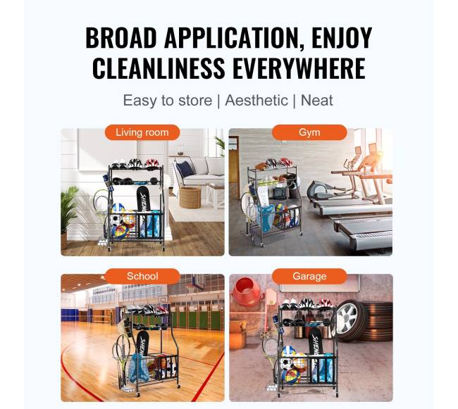 Organizatorius sporto įrangos laikymui garaže5