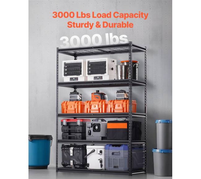 Reguliuojami garažo lentynos 5 pakopų1