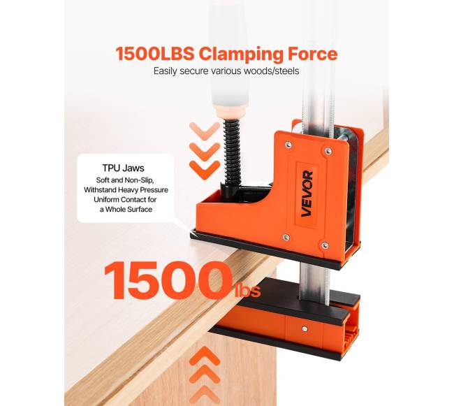 Medžio apdirbimo spaustuvai 2 vnt., 76 cm rinkinys3