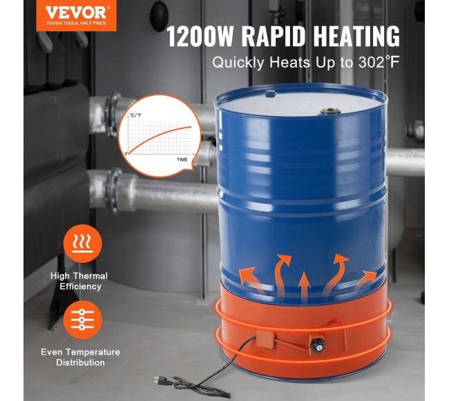 55 galonų metalinis būgno šildytuvas1