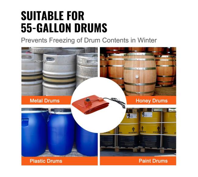 55 galonų metalinis būgno šildytuvas5