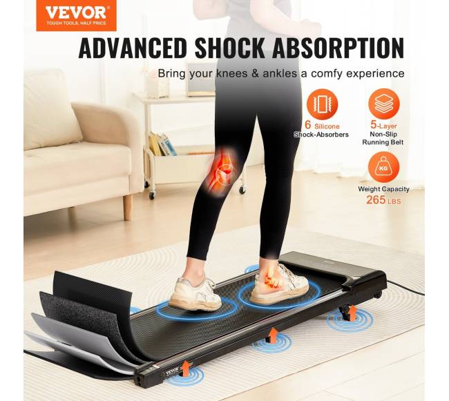 Įkalnės bėgimo takelis po stalu biure1