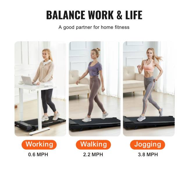 Įkalnės bėgimo takelis po stalu biure6