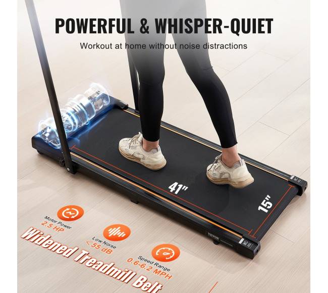 Bėgimo takelis po stalu su rankena2