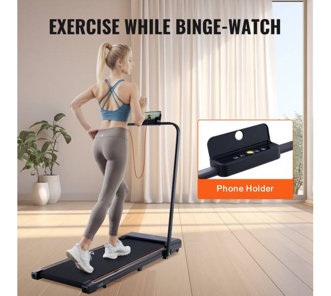 Bėgimo takelis po stalu su rankena4