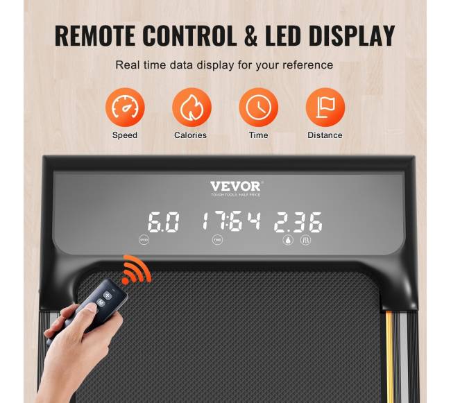 Bėgimo takelis po stalu su rankena5