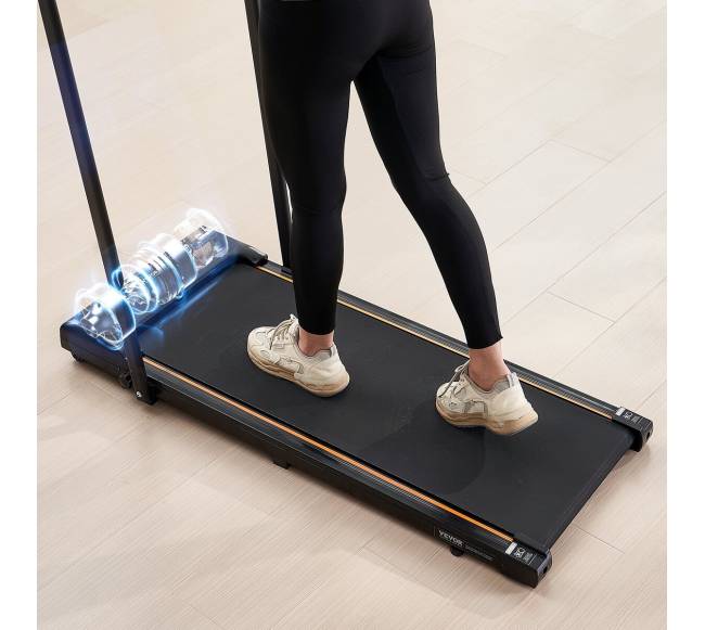 Bėgimo takelis po stalu su rankena7