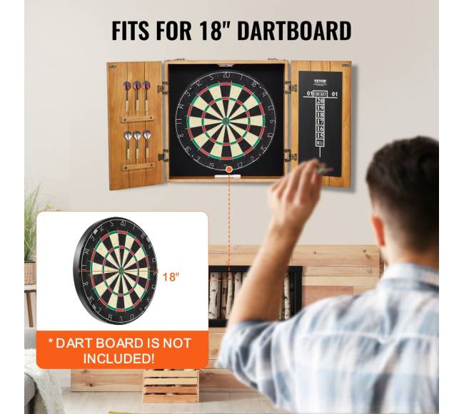 Medinė strėlyčių lenta be strėlyčių3