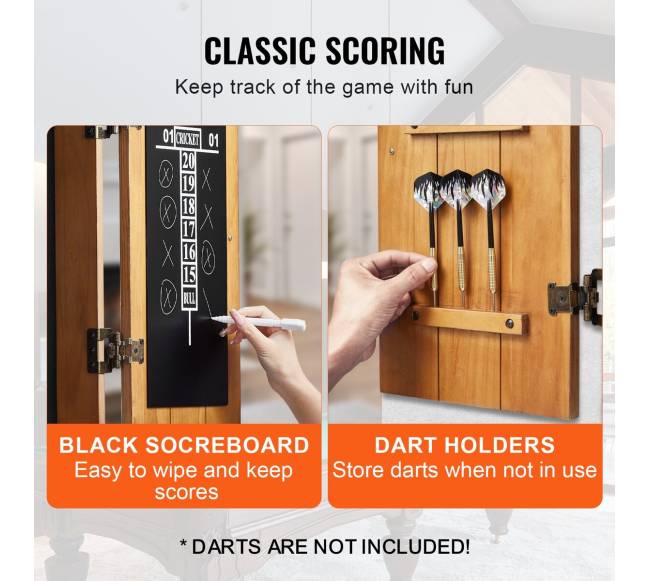 Medinė strėlyčių lenta be strėlyčių5