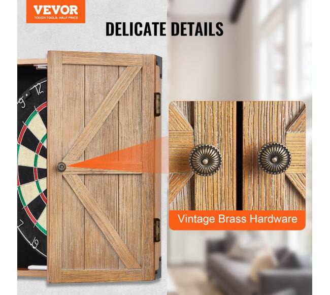 Medinė strėlyčių lenta be strėlyčių6