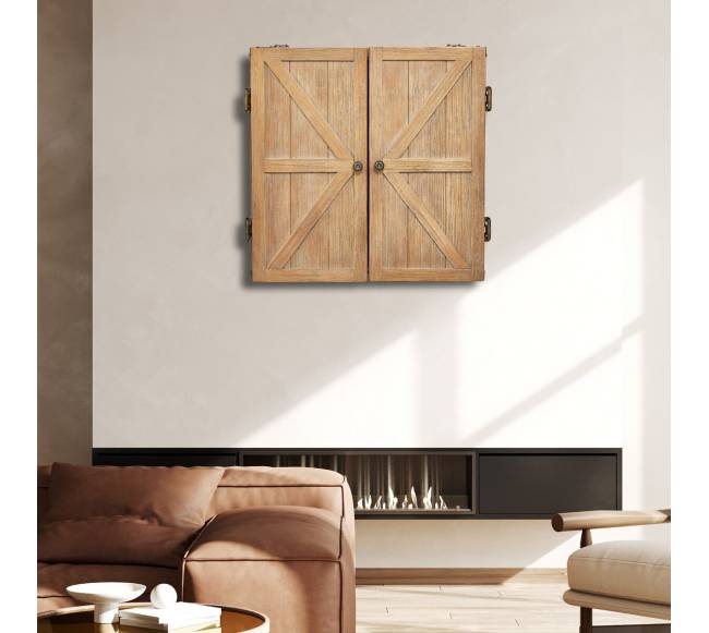 Medinė strėlyčių lenta be strėlyčių7