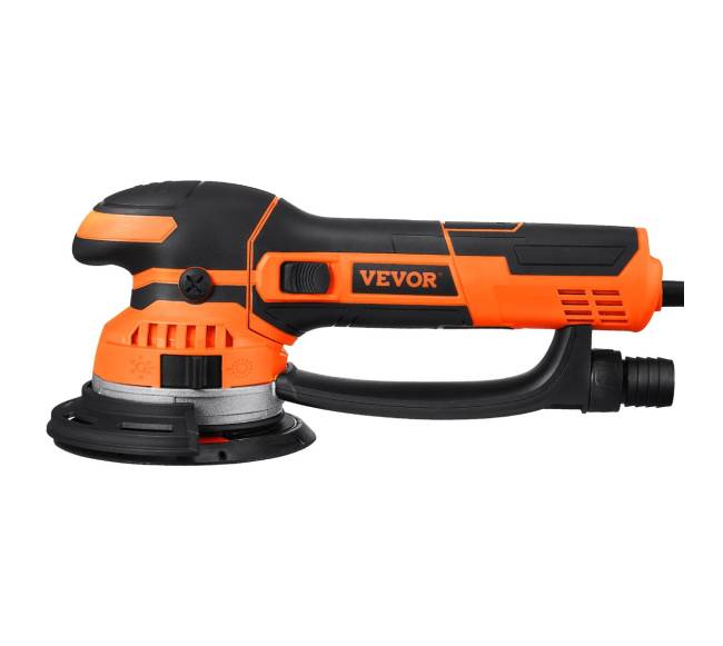 Ekscentrinis šlifuoklis 15 cm su 10 šlifavimo diskų9