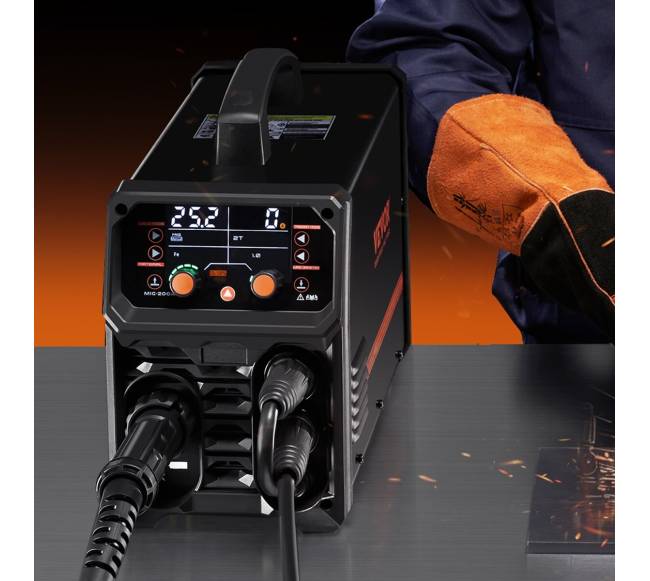 MIG suvirinimo aparatas 200A su integruotomis funkcijomis7