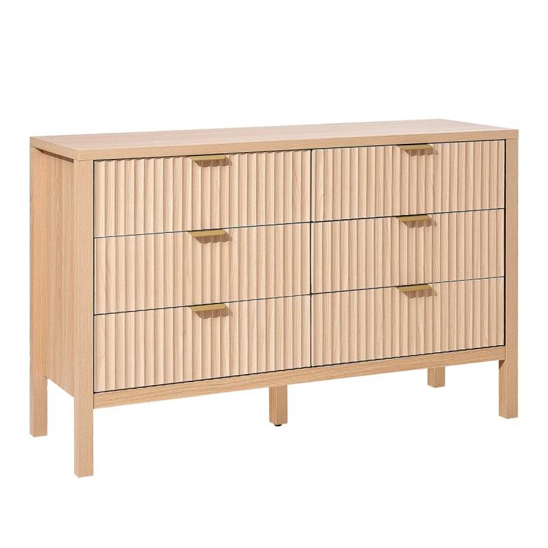 6 stalčių komoda iš medžio0