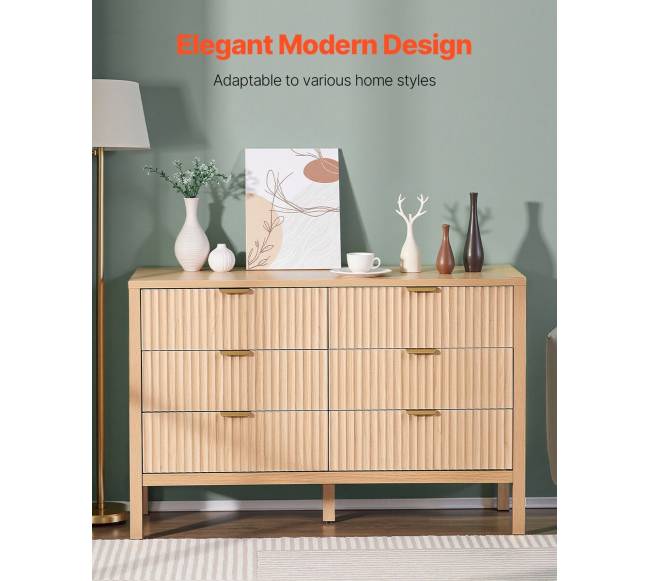 6 stalčių komoda iš medžio1