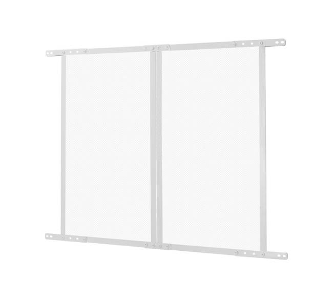 Baltos spalvos RV durų grotelės naminių gyvūnų apsaugai8